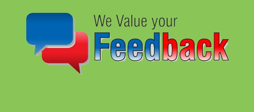 we really do value your feedback we value